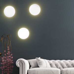 Aplică Luna 300 din metal, alb