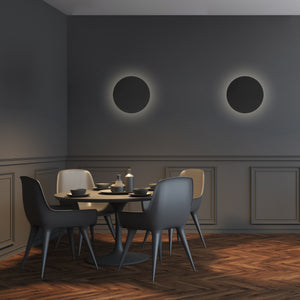 Aplică Luna 300 din metal, negru