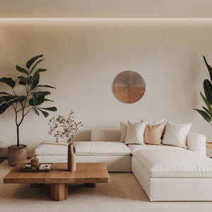 Aplică Lunar, lemn