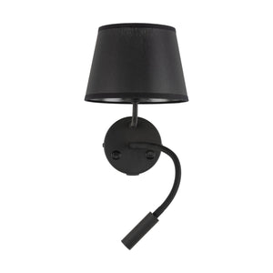 Aplică Maja E27+ USB, negru