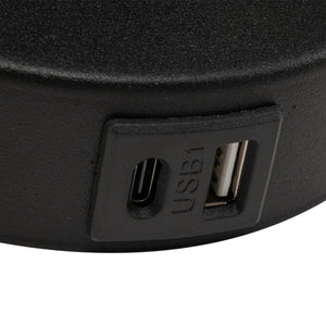 Aplică Maja E27+ USB, negru