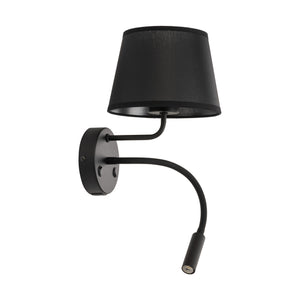 Aplică Maja E27+ USB, negru