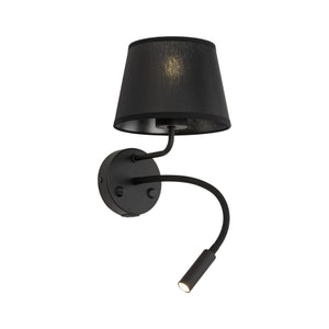 Aplică Maja E27+ USB, negru