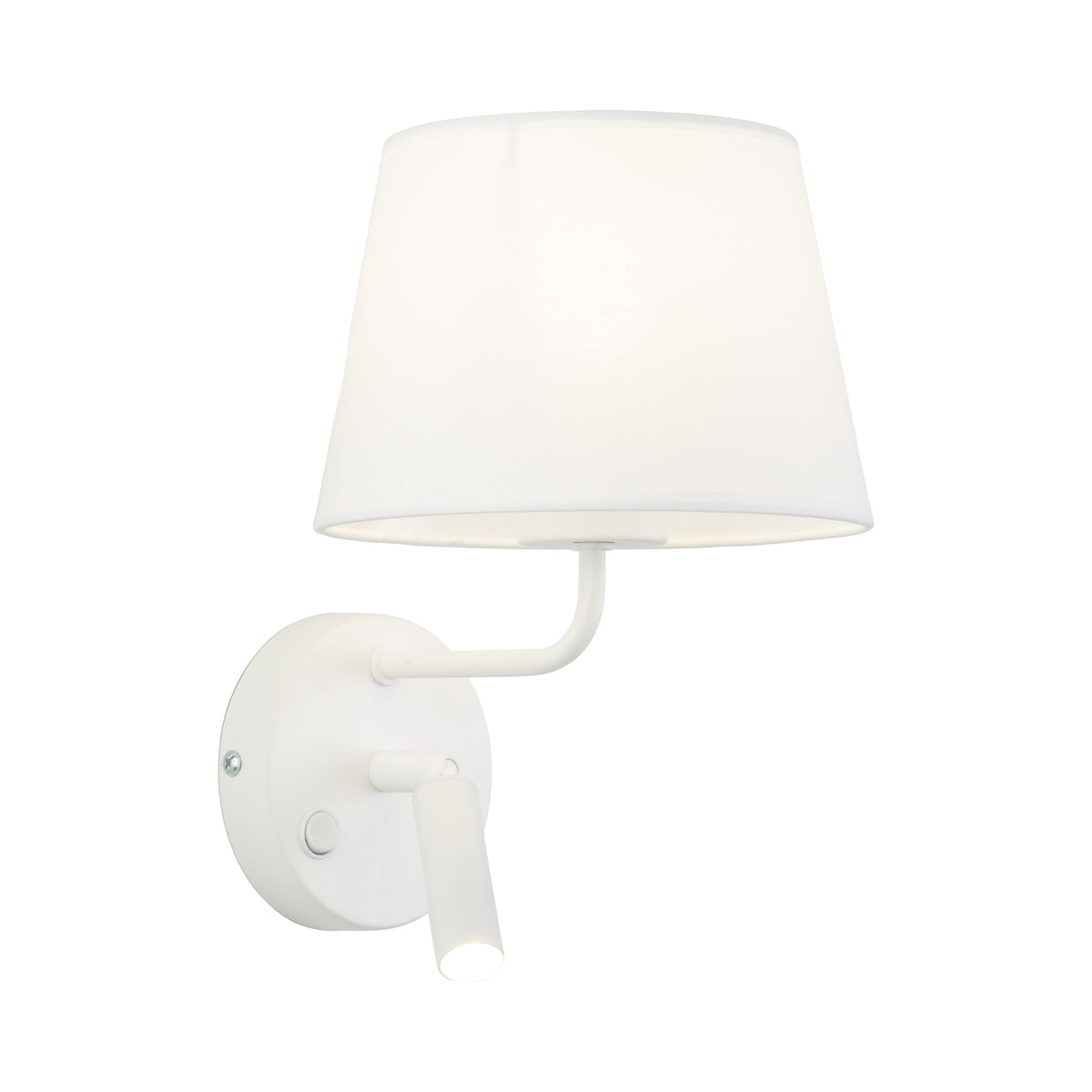 Aplică Maja cu soclu E27 și G9, alb, Lungime 230 mm, lățime 200 mm