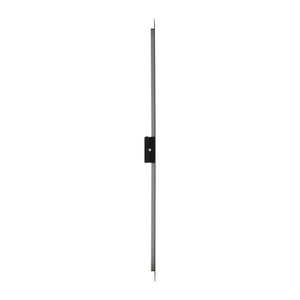 Aplică Navi Long din metal, negru, 2 becuri