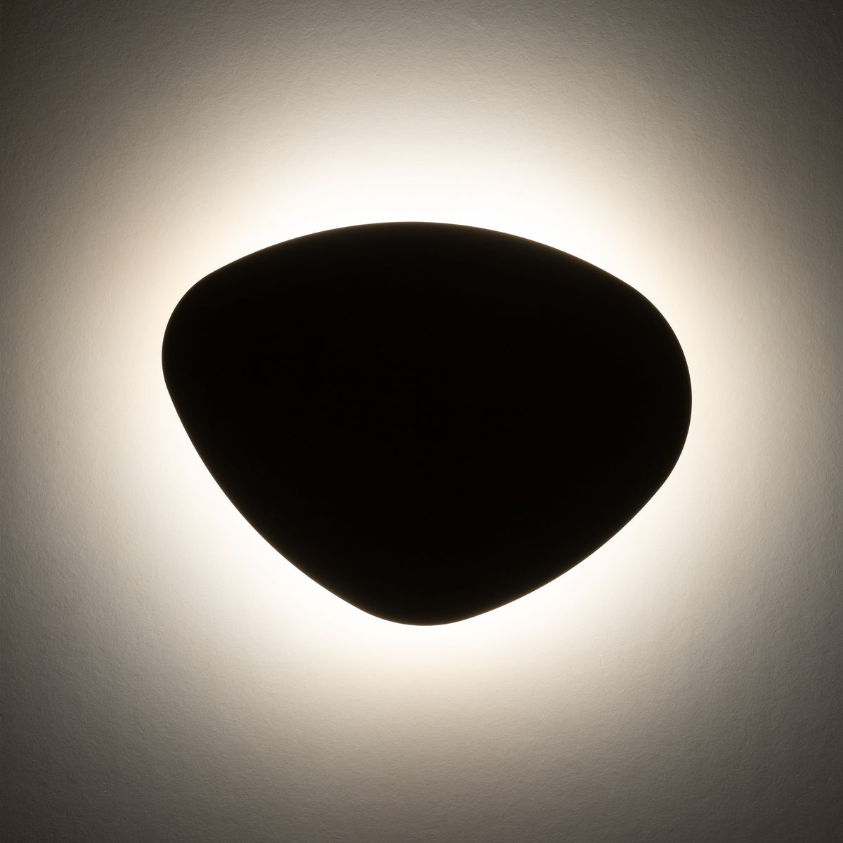 Aplică Stone din metal, negru, 3 becuri