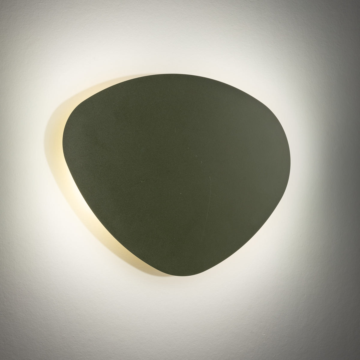 Aplică Stone din metal, verde, 2 becuri
