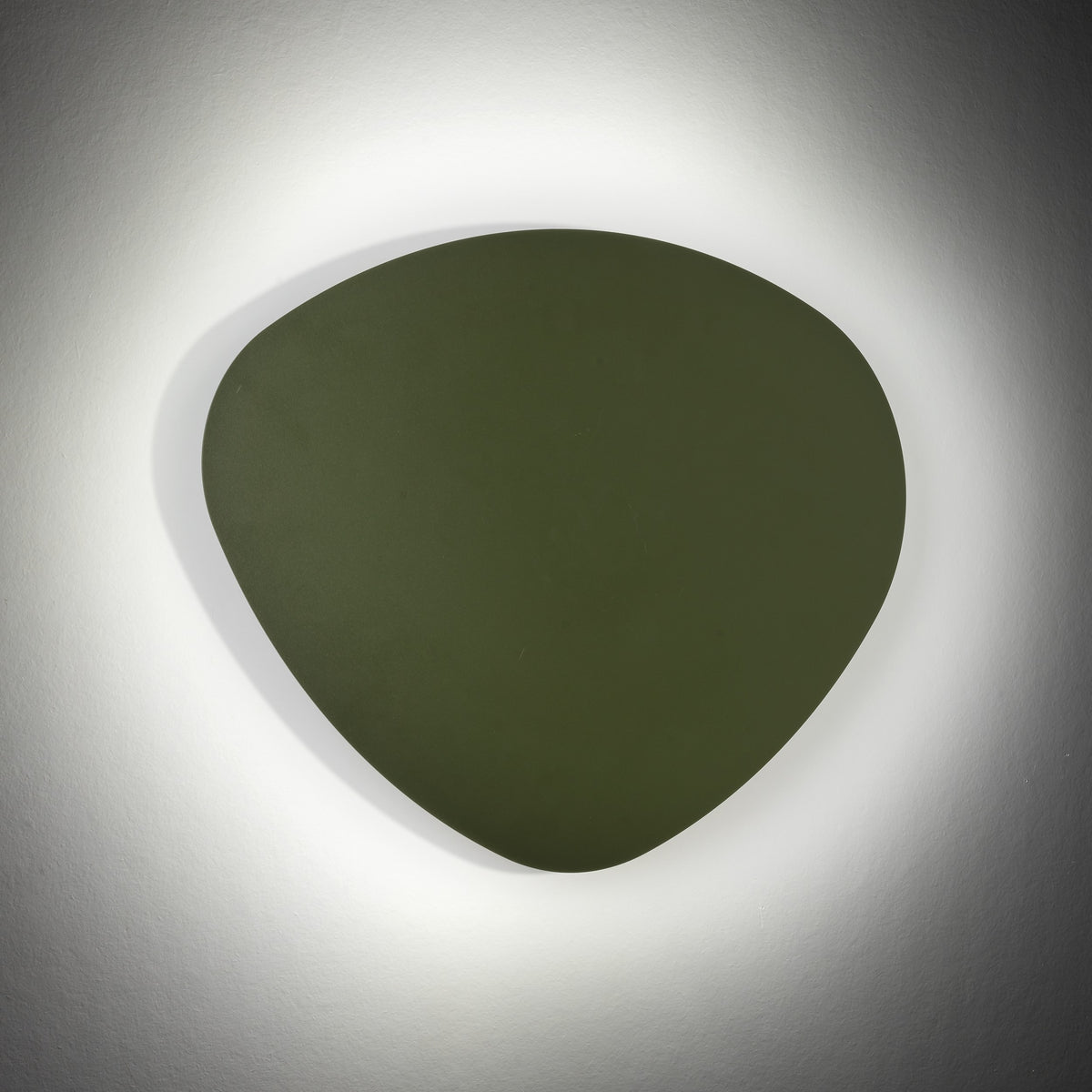 Aplică Stone din metal, verde, 3 becuri