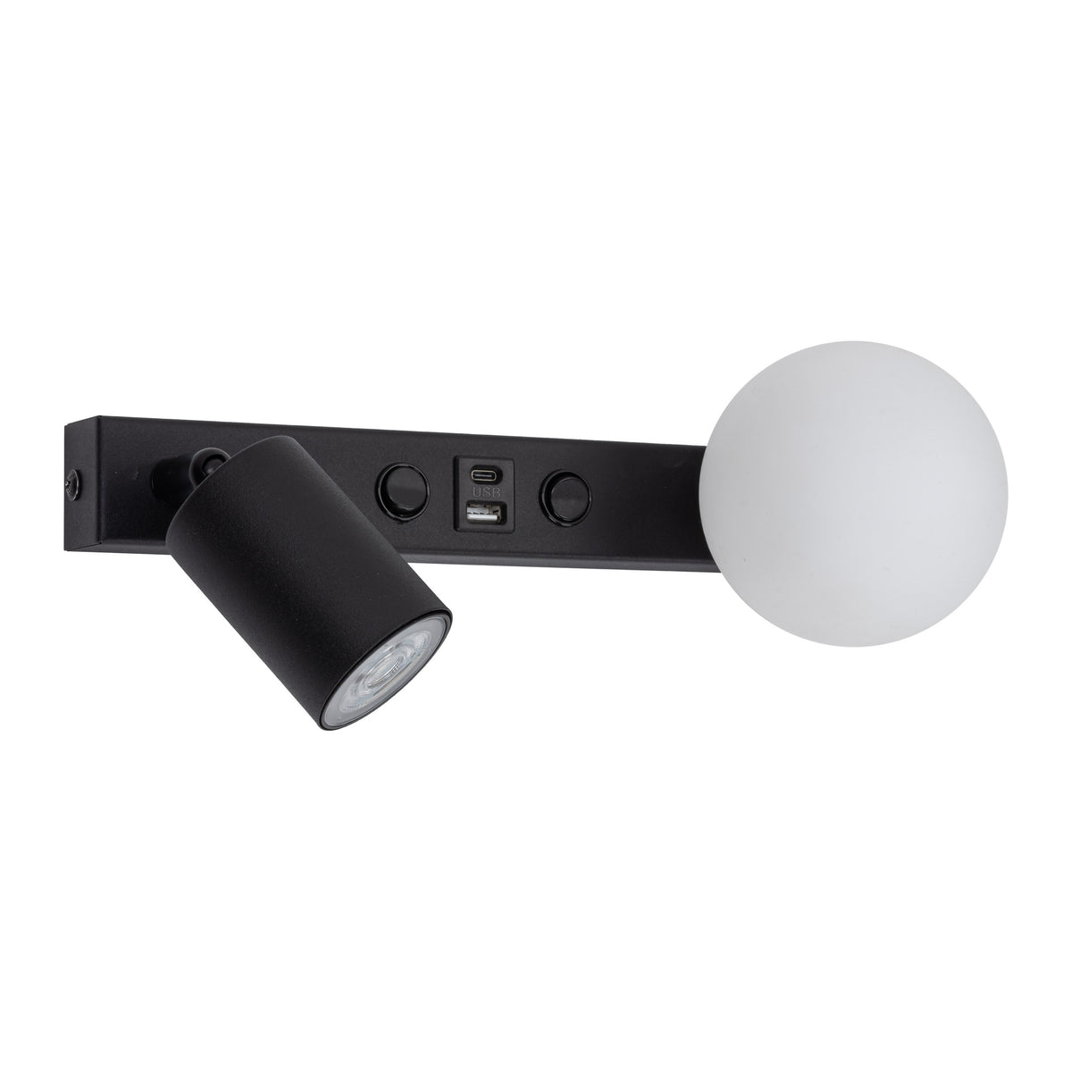 Aplică Vox cu încărcător USB, negru