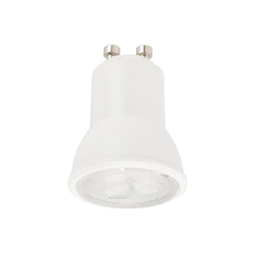 Bec (MR11) GU10 cu lumină caldă, alb