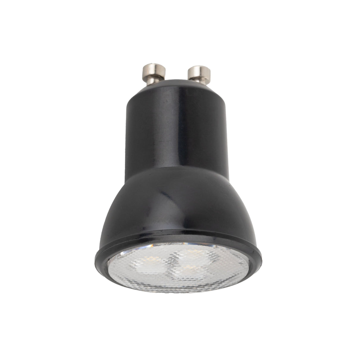 Bec (MR11) GU10 cu lumină caldă, negru