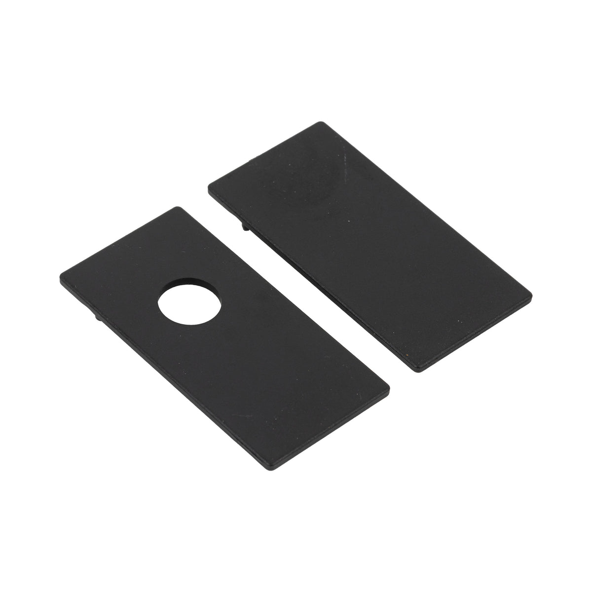 Capac de capăt Magnetic Easy pentru șină din aluminiu, negru