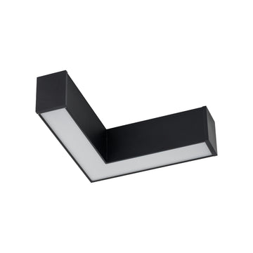 Conector LED în L pentru Luxe Pro, negru