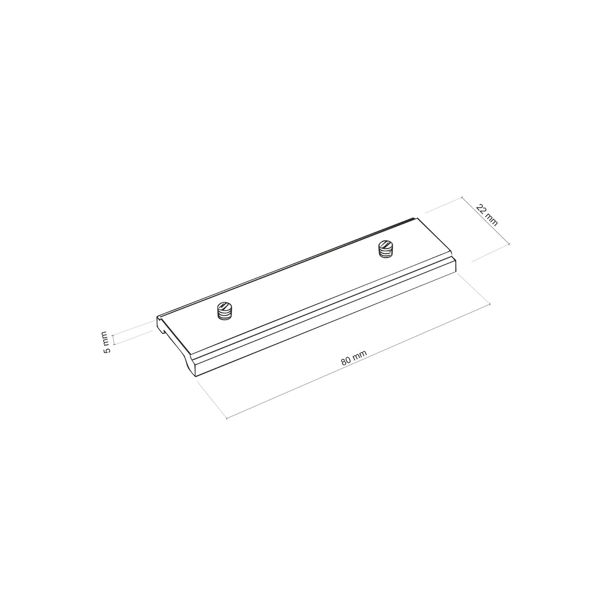 Conector Magnetic Easy pentru șină din aluminiu, negru