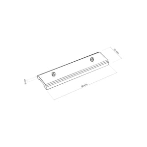 Conector Magnetic Easy pentru șină din aluminiu, negru