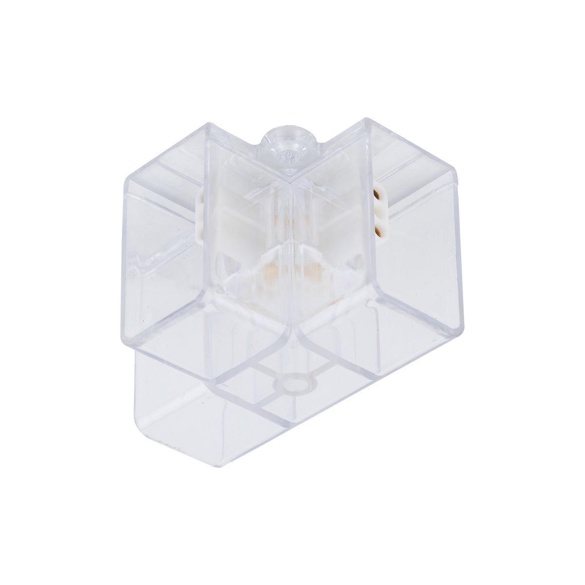 Conector în T pentru Honey Comb, transparent