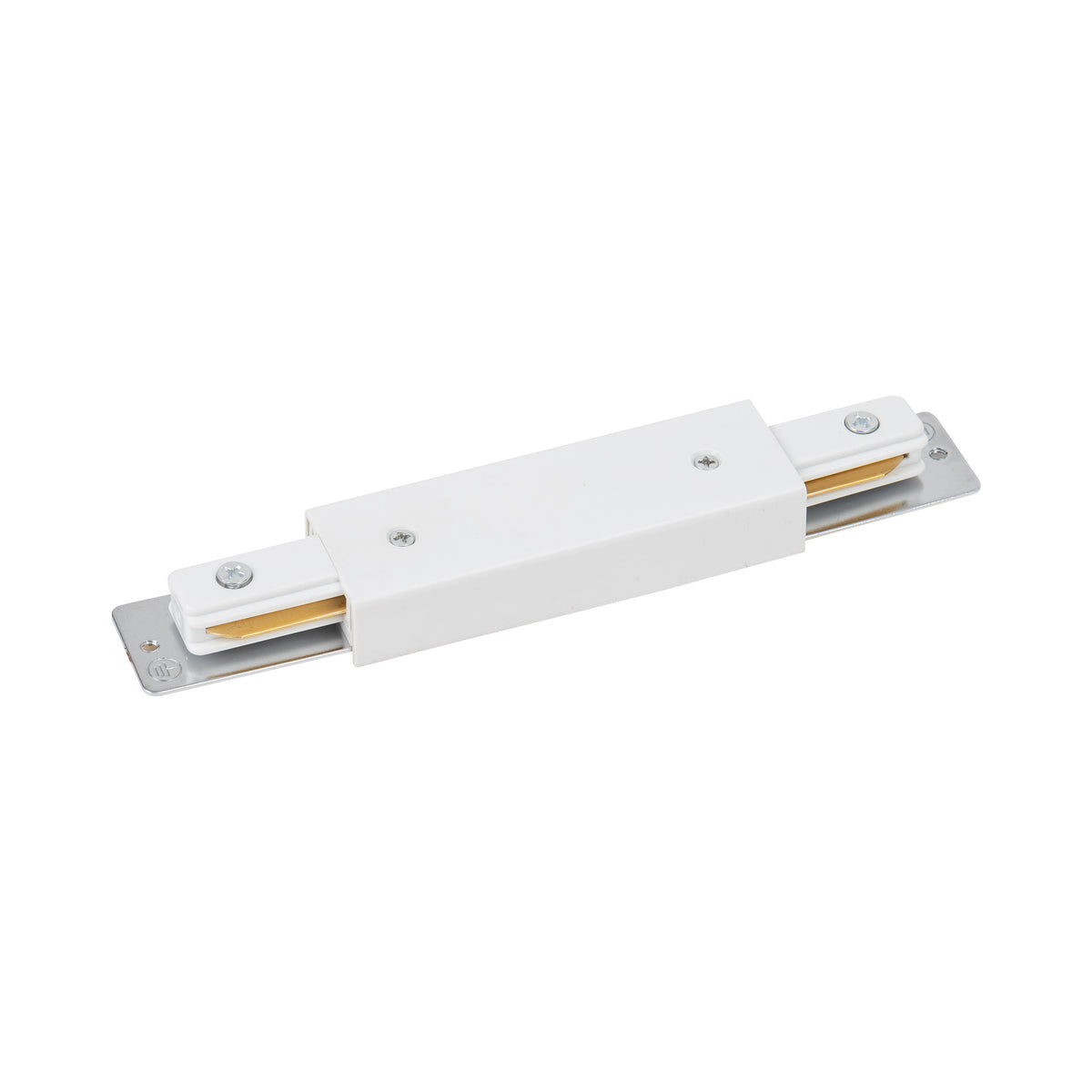 Conector Tracer drept cu alimentare din metal, alb