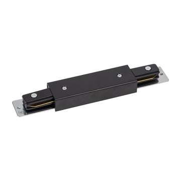 Conector Tracer drept cu alimentare din metal, negru