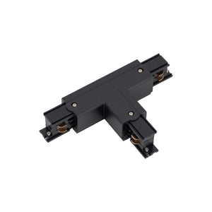 Conector Tracer în T dreapta varianta 1 cu 3 circuite, negru