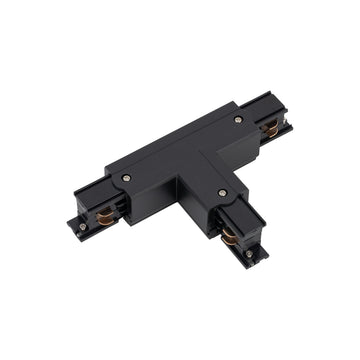 Conector Tracer în T dreapta varianta 1 cu 3 circuite, negru
