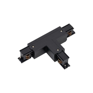 Conector Tracer în T dreapta varianta 2 cu 3 circuite, negru