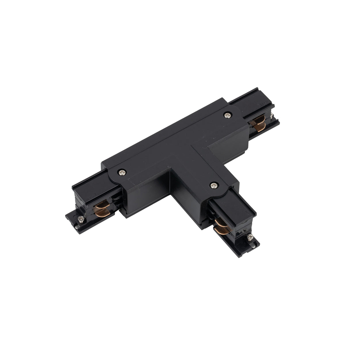 Conector Tracer în T stânga varianta 2 cu 3 circuite, negru