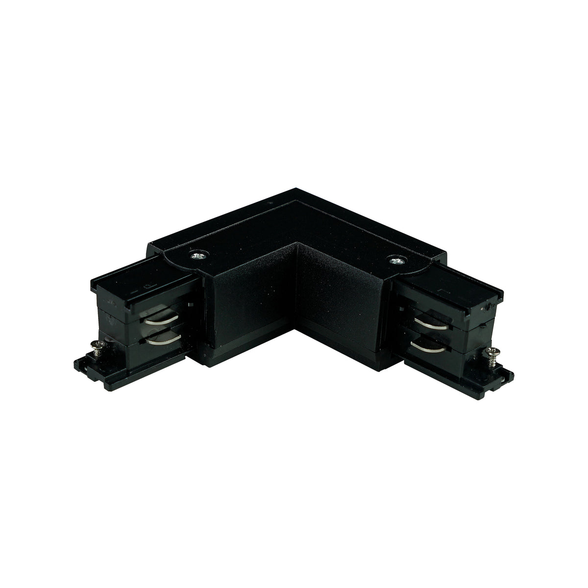 Conector Tracer unghiular stânga cu 3 circuite, negru