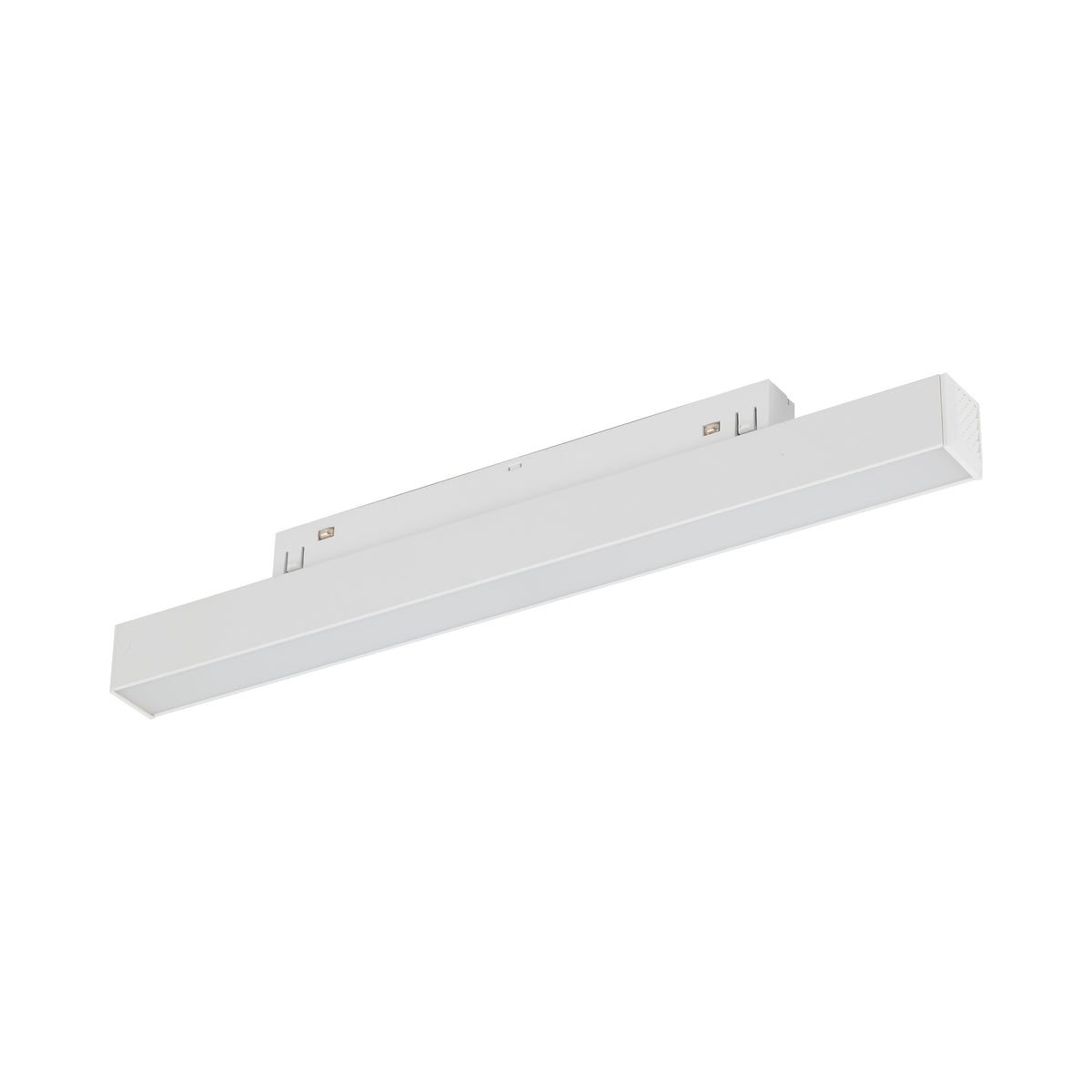 Lampă liniară pentru șină magnetică Magnetic Easy Line din aluminiu, alb, 12 W
