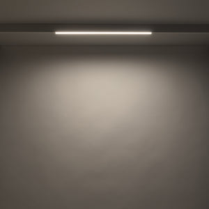 Lampă liniară pentru șină magnetică Magnetic Easy Line din aluminiu, alb, 24 W