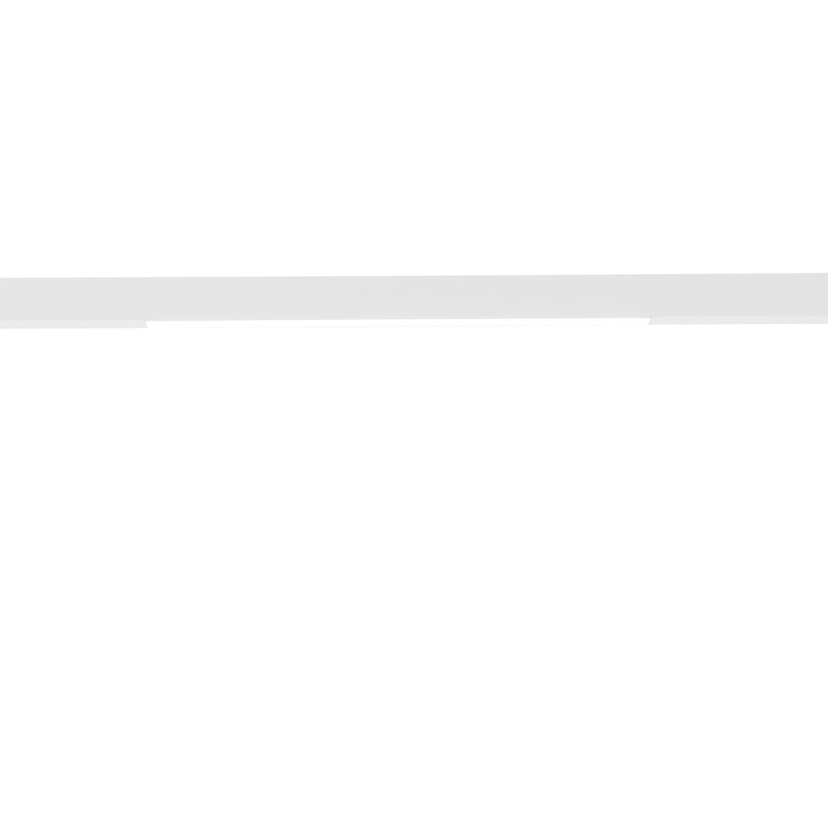 Lampă liniară pentru șină magnetică Magnetic Easy Line din aluminiu, alb, 24 W