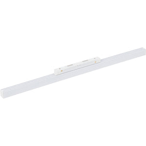 Lampă liniară pentru șină magnetică Magnetic Easy Line din aluminiu, alb, 24 W