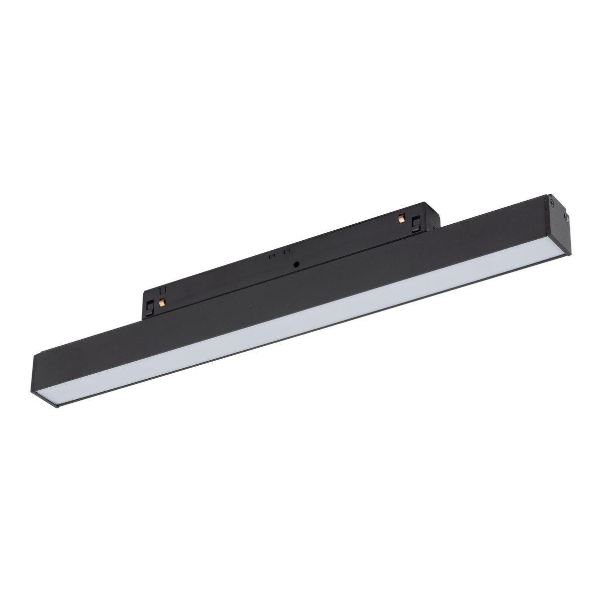 Lampă liniară pentru șină magnetică Magnetic Easy Line din aluminiu, negru, 12 W