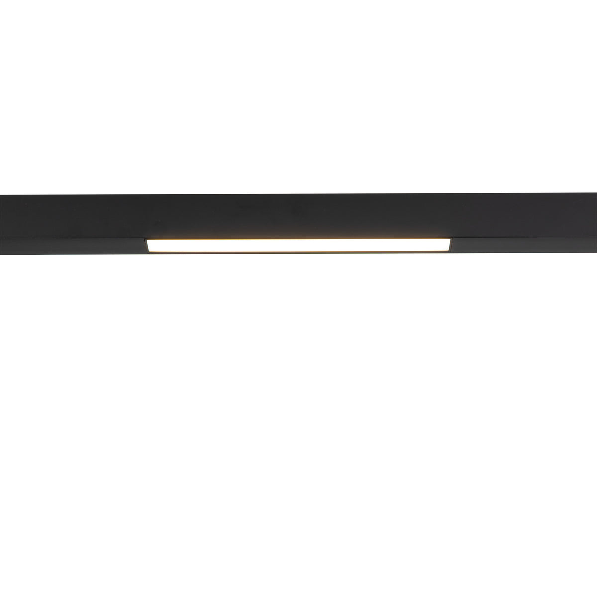 Lampă liniară pentru șină magnetică Magnetic Easy Line din aluminiu, negru, 12 W