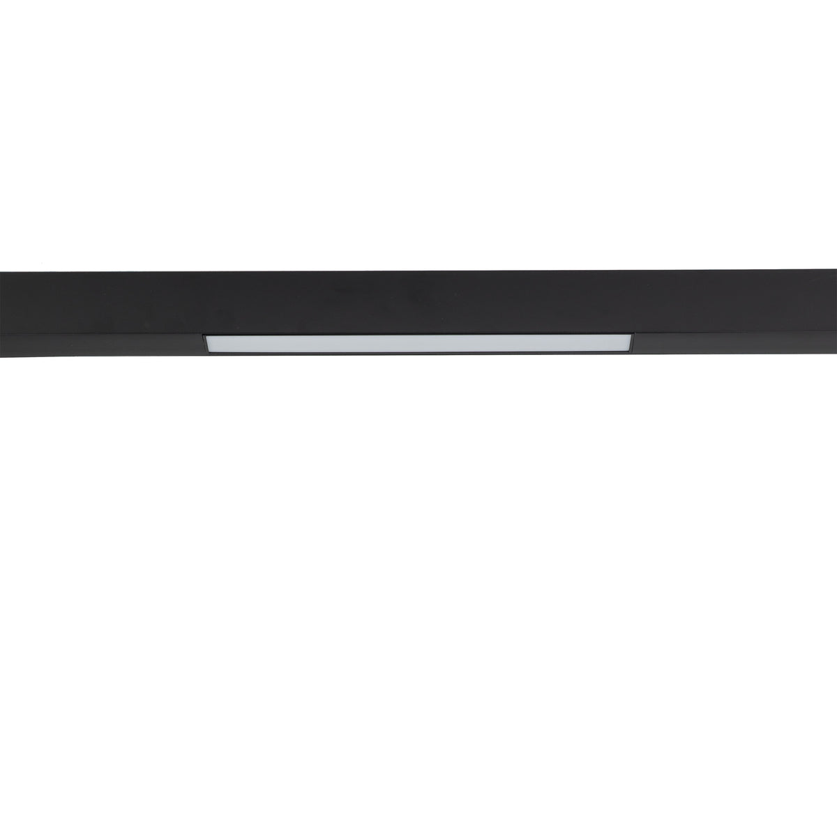 Lampă liniară pentru șină magnetică Magnetic Easy Line din aluminiu, negru, 12 W