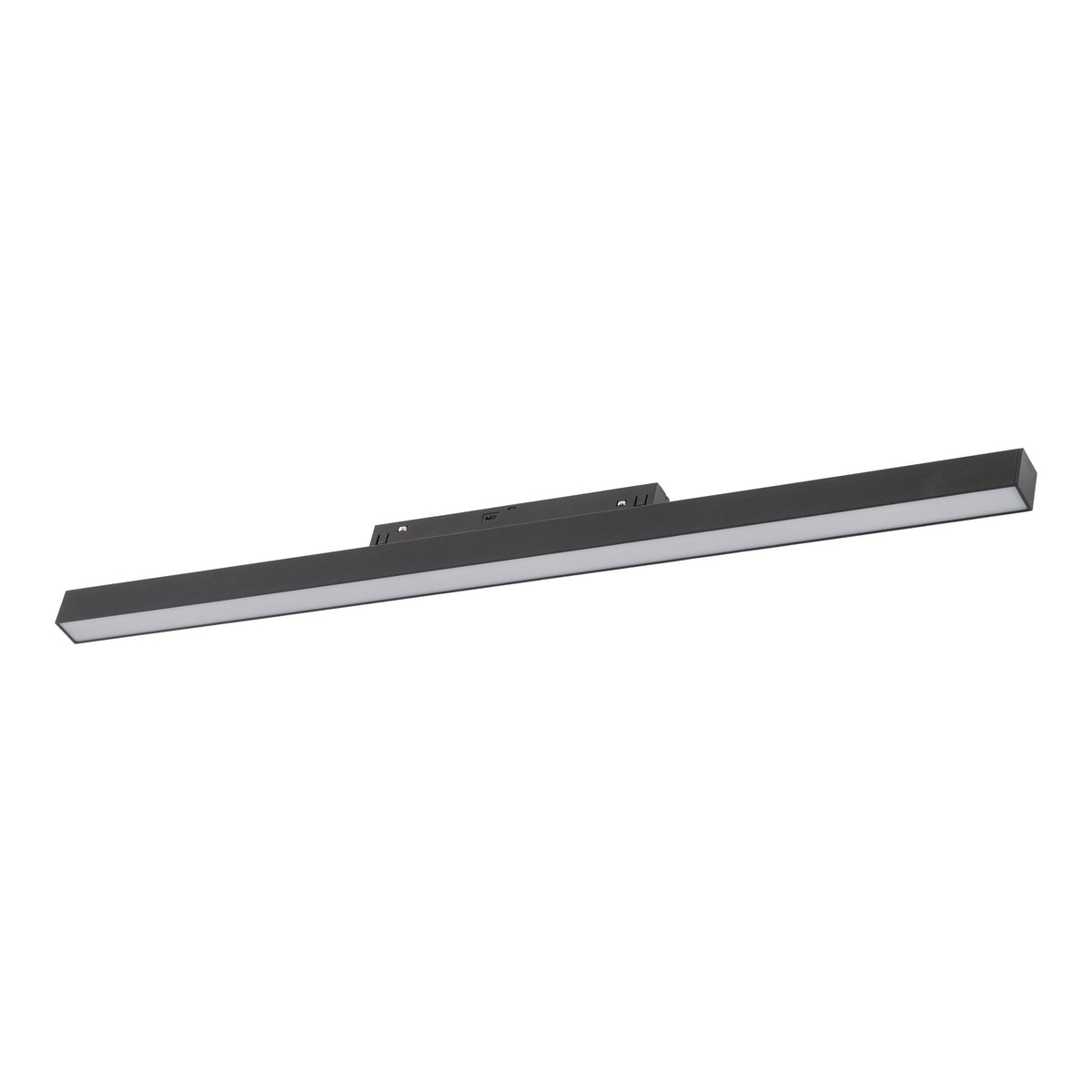 Lampă liniară pentru șină magnetică Magnetic Easy Line din aluminiu, negru, 24 W