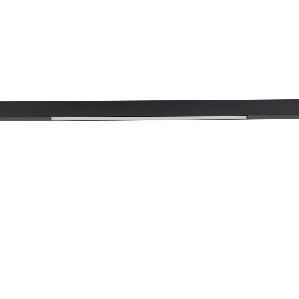 Lampă liniară pentru șină magnetică Magnetic Easy Line din aluminiu, negru, 24 W