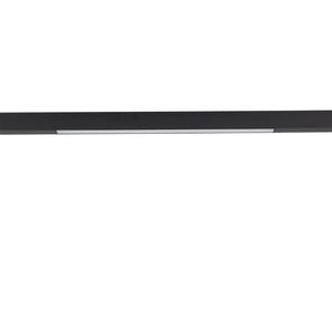 Lampă liniară pentru șină magnetică Magnetic Easy Line din aluminiu, negru, 24 W