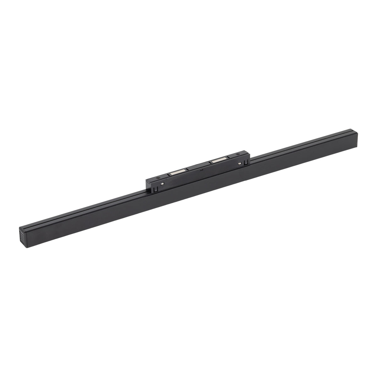 Lampă liniară pentru șină magnetică Magnetic Easy Line din aluminiu, negru, 24 W