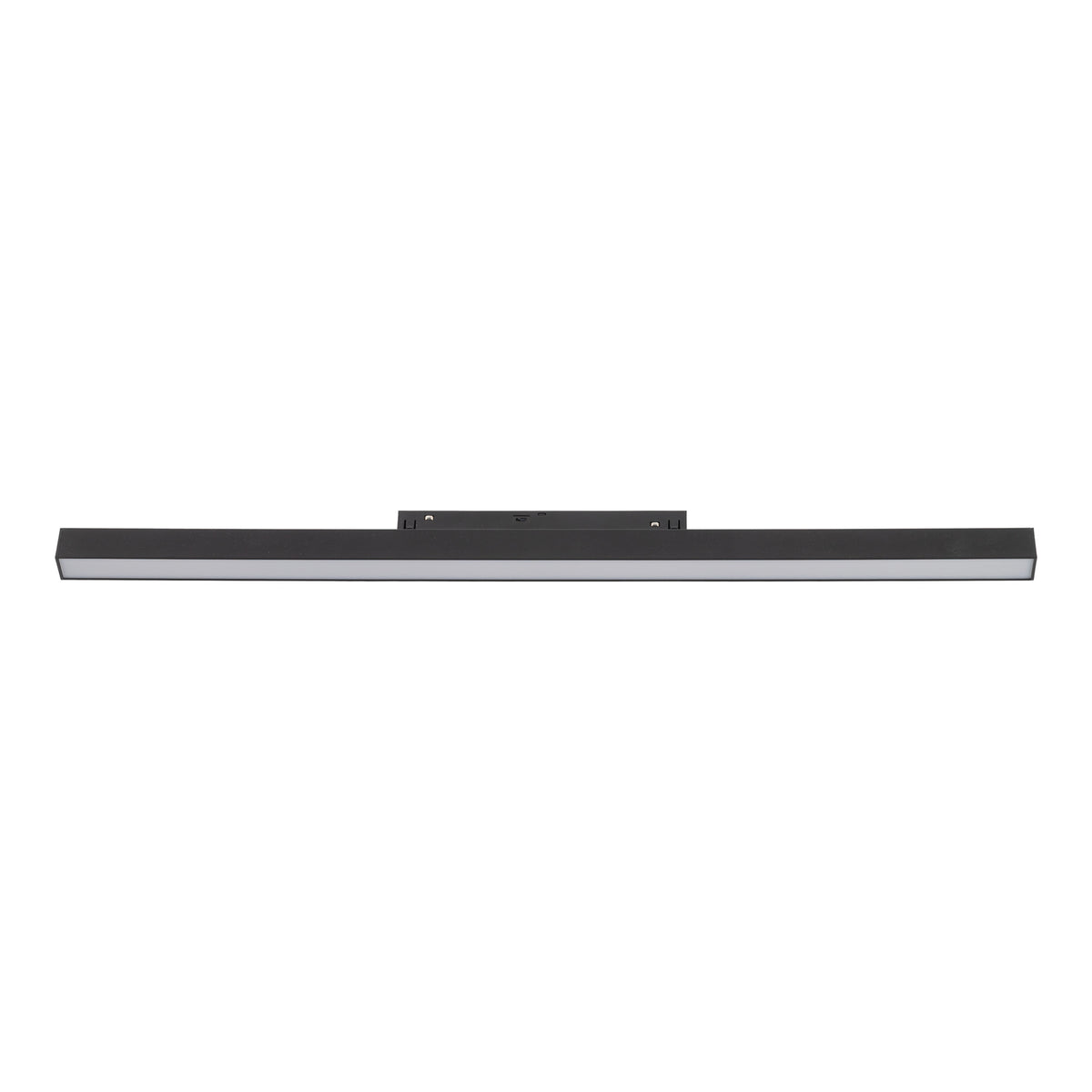 Lampă liniară pentru șină magnetică Magnetic Easy Line din aluminiu, negru, 24 W