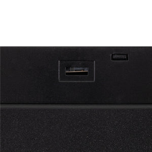 Lampă liniară pentru șină magnetică Magnetic Easy Line din aluminiu, negru, 24 W