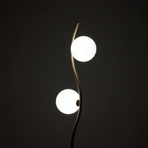 Lampadarul Ancona nisip aprins, pe fundal închis