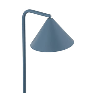 Lampă de podea Cono cu soclu E14 din metal, bleumarin