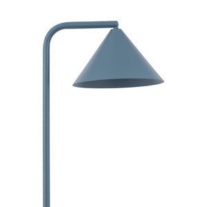Lampă de podea Cono cu soclu E14 din metal, bleumarin
