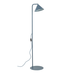 Lampă de podea Cono cu soclu E14 din metal, bleumarin