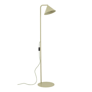 Lampă de podea Cono cu soclu E14 din metal, fistic