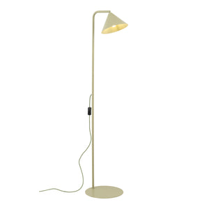 Lampă de podea Cono cu soclu E14 din metal, fistic