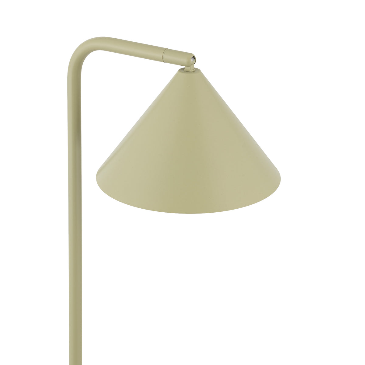 Lampă de podea Cono cu soclu E14 din metal, fistic