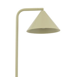 Lampă de podea Cono cu soclu E14 din metal, fistic