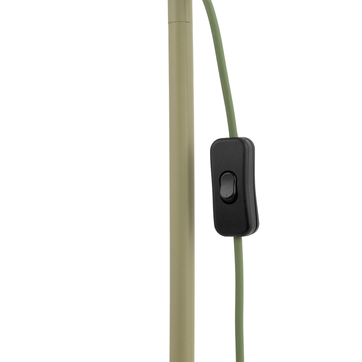 Lampă de podea Cono cu soclu E14 din metal, fistic