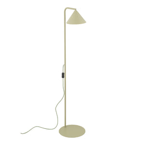 Lampă de podea Cono cu soclu E14 din metal, fistic